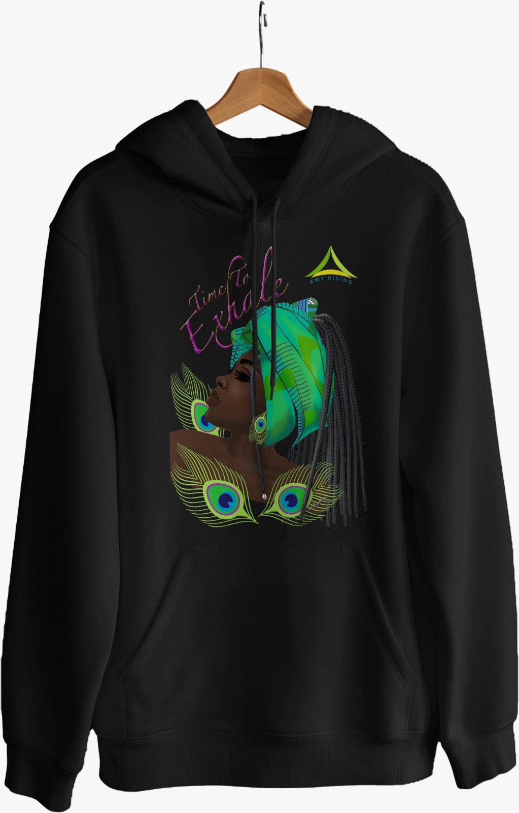 Time to Exhale Hoodie - Light Purple
