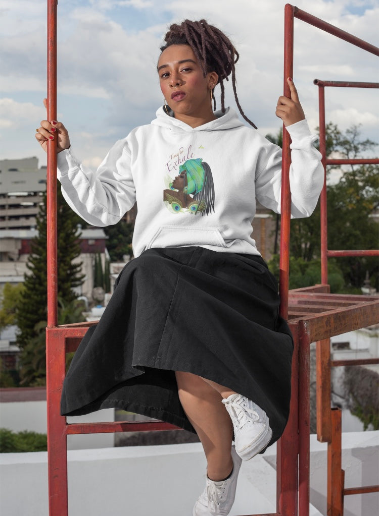 Time to Exhale Hoodie - Dark Purple